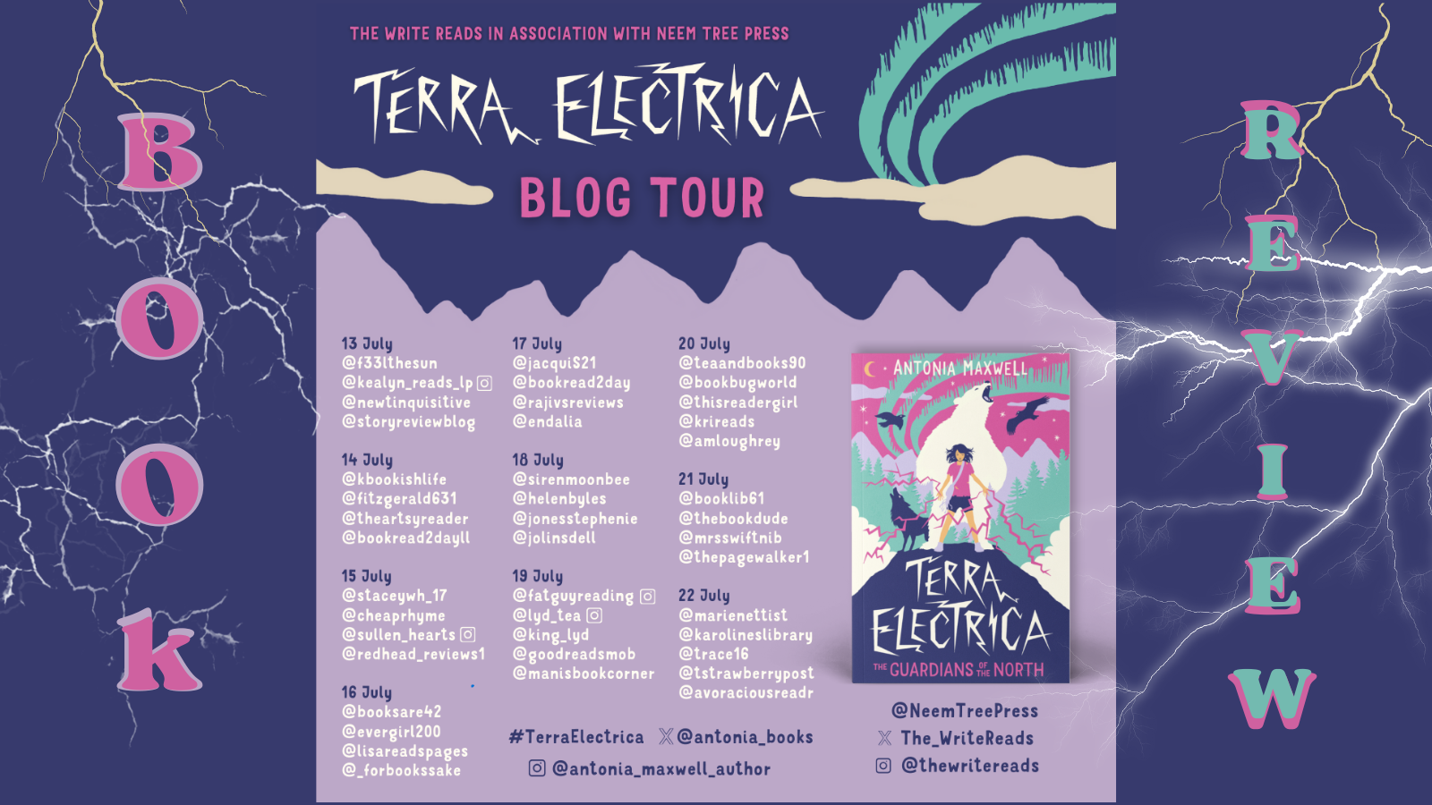 Book Review: Terra Electrica: The Guardians of the North by Antonia ...